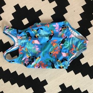 2/$20 Girl's Speedo bathing suit, size 6
